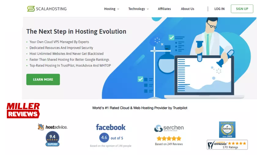 Scala Hosting – Free Domain With all Shared Hosting Plans - Millers Reviews