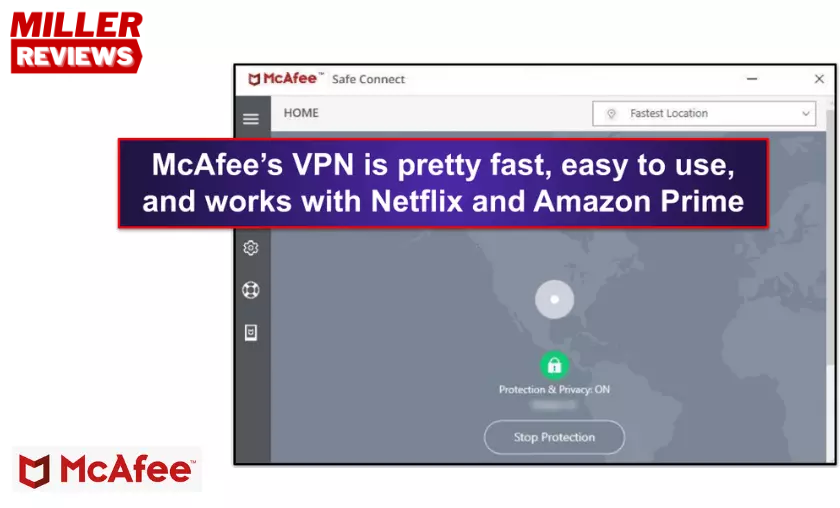 McAfee VPN - Millers Reviews