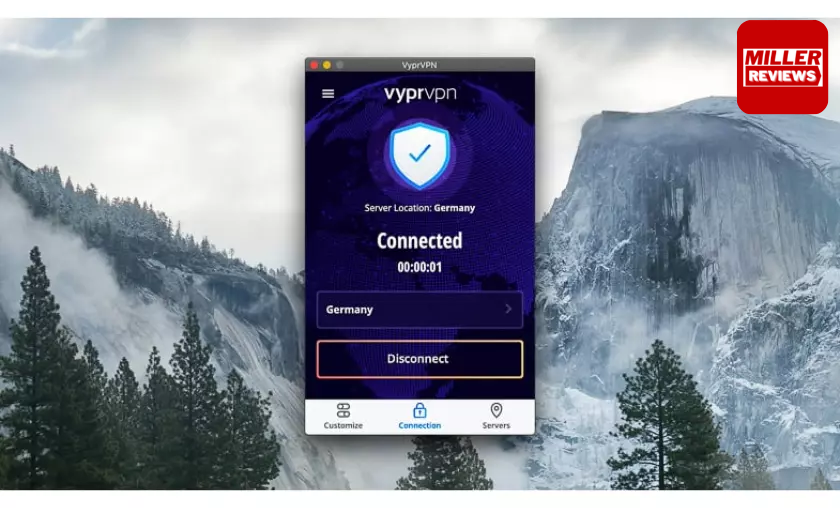 Vypr VPN Connected - Miller Reviews